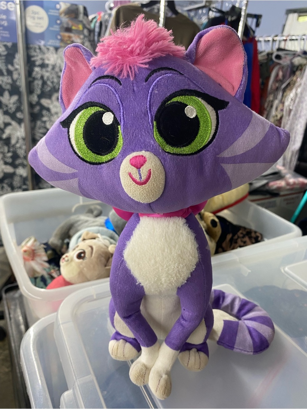 HISSY Puppy Dog Pals Plush Disney Cat